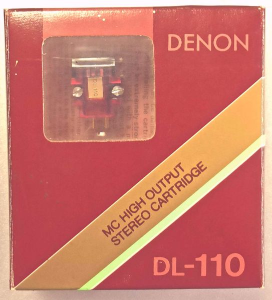 AL完売しました。 <br>デノン DENON 高出力MC形カートリッジ DL-110